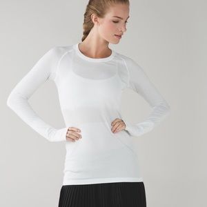 Lululemon Swiftly Tech Long Sleeve White NWOT
